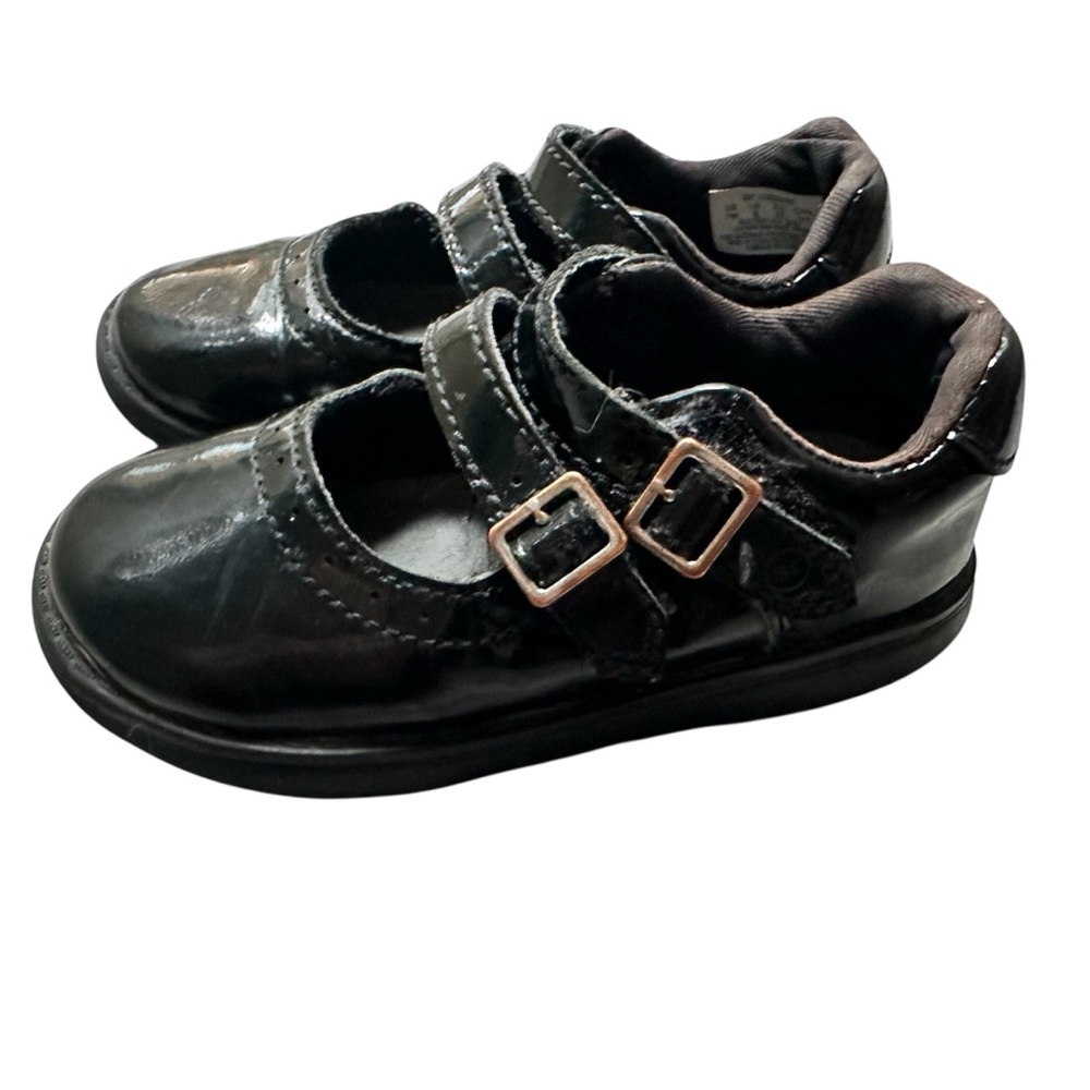 Stride Rite Girls‎ SRT Cordaline Mary Jane Flat Black  Size 7T
